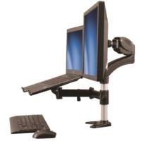 SOPORTE PARA UN MONITOR - BRAZO PARA MONITOR Y BASE PARA LAPTOP CON AJUSTE DE ALTURA DE UN TOQUE - CON SOPORTE VESA PARA PANTALLAS DE 27 NEGRO - STARTECH.COM MOD. ARMUNONB SOPORTE PARA UN MONITOR - BRAZO PARA MONITOR Y BASE PARA LAPTOP CON AJUSTE DE ALTURA DE UN TOQUE - CON SOPORTE VESA PARA PANTALLAS DE 27 NEGRO - STARTECH.COM MOD. ARMUNONB